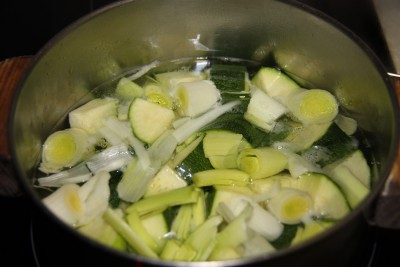 Zucchini soup